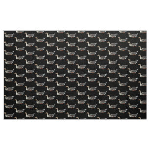 Greylag Swan Goose Cross Fabric