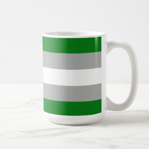 Greyromantic Pride Flag Coffee Mug