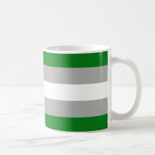 Greyromantic Pride Flag Coffee Mug