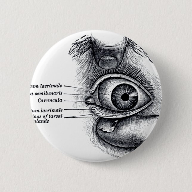 Grey's Anatomy — eyeball 6 Cm Round Badge (Front)