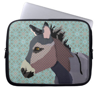 Grey's Donkey Blue Computer Sleeve