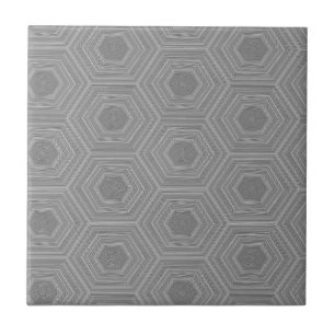 Greys Hexagon Galaxy Tile