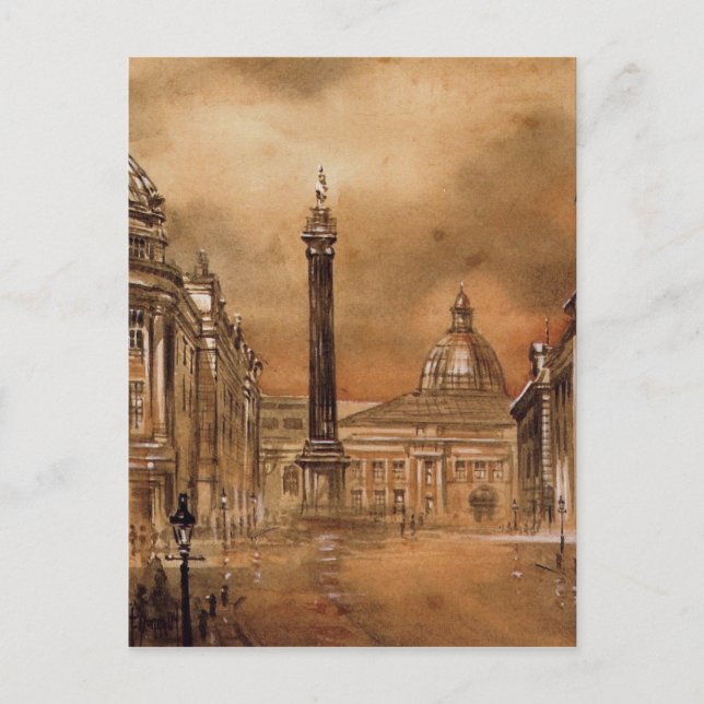 Greys Monument Post Card (Front)