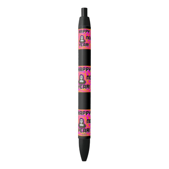 Greys New Year Wishes Pen (Front Vertical)