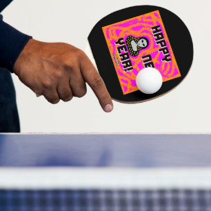 Greys New Year Wishes Ping Pong Paddle