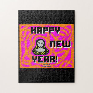 Greys New Year Wishes Puzzle 28 cm x 35.5 cm