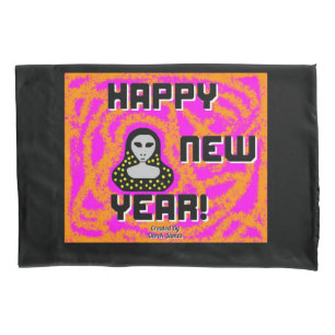 Greys New Year Wishes Standard Pillowcase