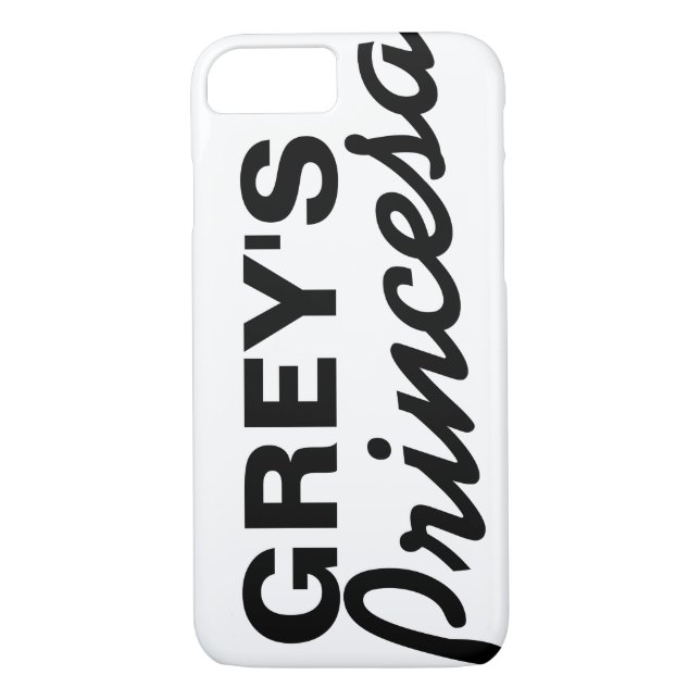 Grey's Official Princesa Phone Case (Back)