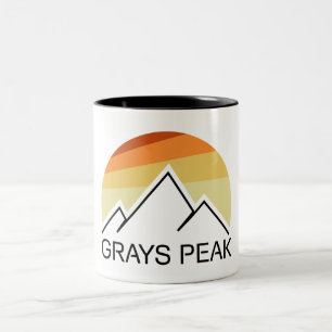 Greys Peak Retro Two-Tone Coffee Mug