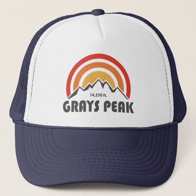 Greys Peak Trucker Hat (Front)