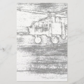 Greyscale chopper stationery
