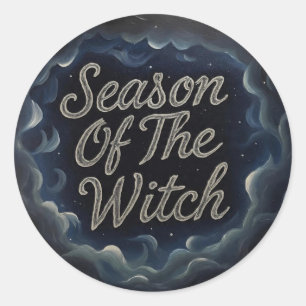 GreySeasonOfTheWitch Classic Round Sticker