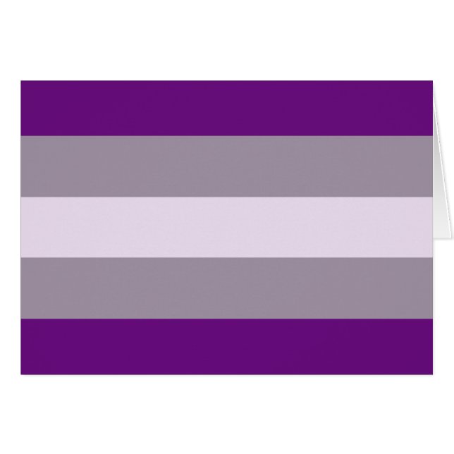 Greysexual Pride Flag (Front Horizontal)