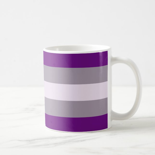 Greysexual Pride Flag Coffee Mug (Right)