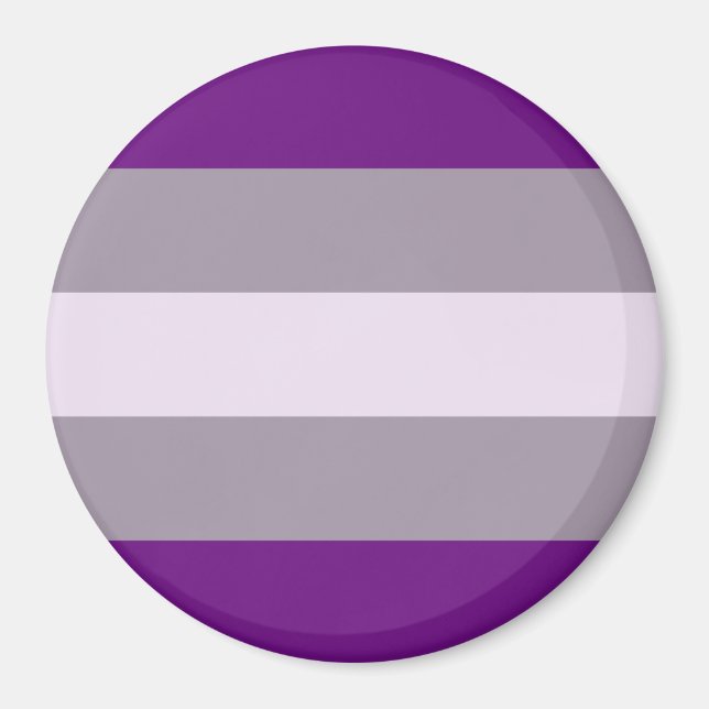 Greysexual Pride Flag Magnet (Front)