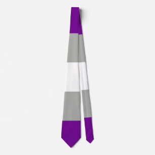 Greysexual Pride Flag  Tie