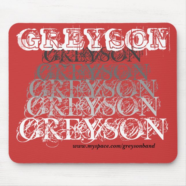 GREYSON, GREYSON, GREYSON MOUSE MAT (Front)