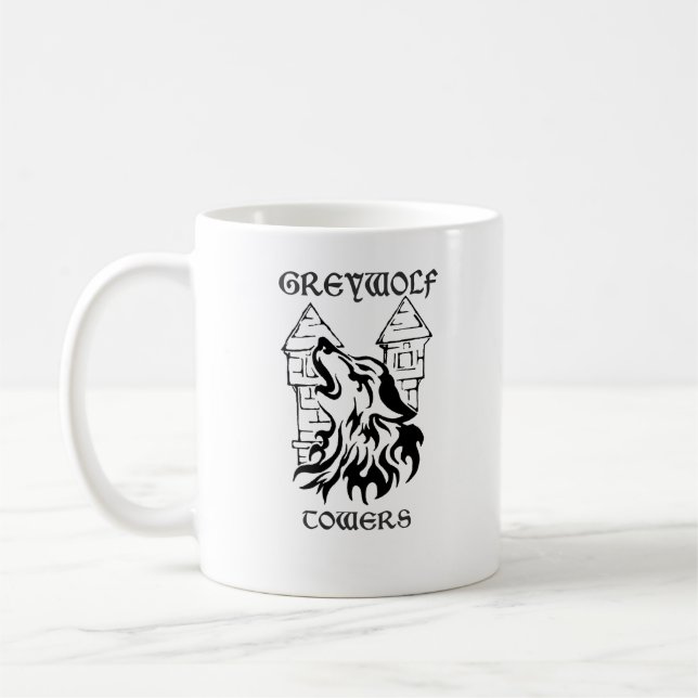 GreyWolf Tower Mug (Left)