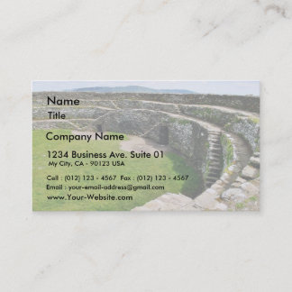 Griahan Of Aileach Stone Fort Business Card