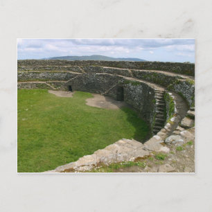 Griahan of Aileach stone fort Postcard
