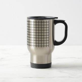 grid black travel mug