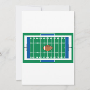 grid iron football field graphic