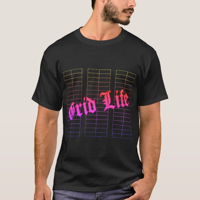 Grid Life T-Shirt (Front)