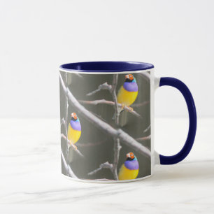 Grid of Gouldian Mug