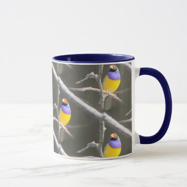 Grid of Gouldian Mug (Right)