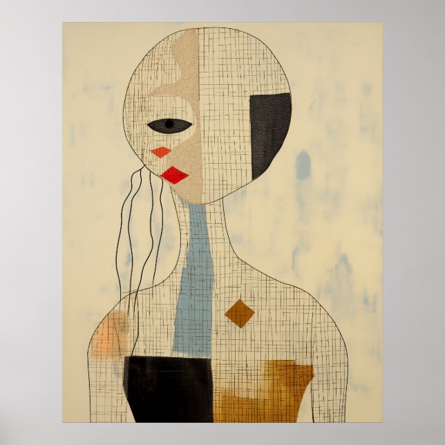 Grid of Grace Wall Art, Poster (Front)