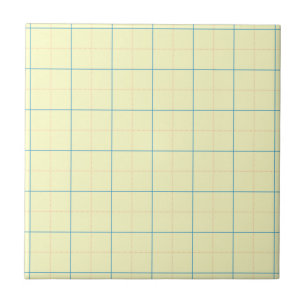 grid pattern blue line red dots tile