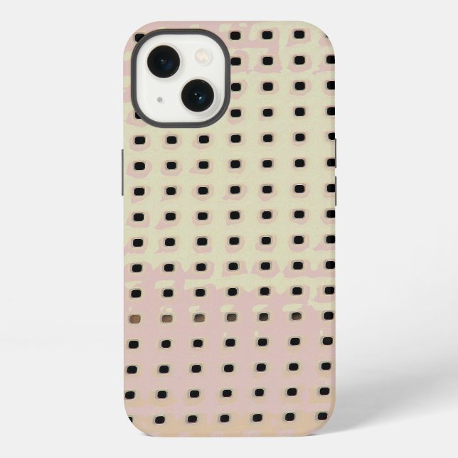 Grid Pattern from a Chair iPhone Case (Back)
