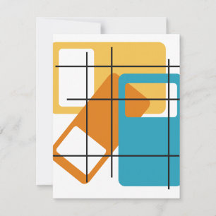 Grid Rectangles Card