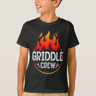 Griddle Grill Squad Bbq Team Barbecue Grill T-Shirt