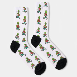Gridiron Alien Socks