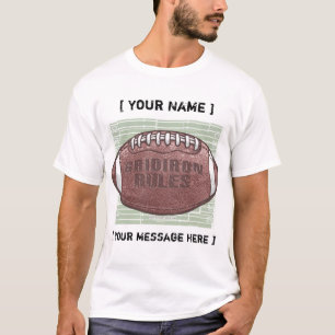 Gridiron Football Customisable T-Shirt