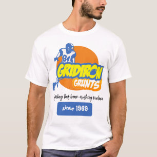 Gridiron Grunts! Customizable Caption T-Shirt