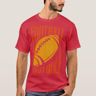 Gridiron Vintage Football Design T-Shirt