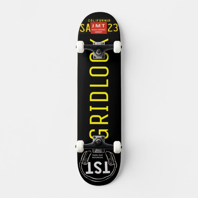 GRIDLOCK Skateboard (Front)