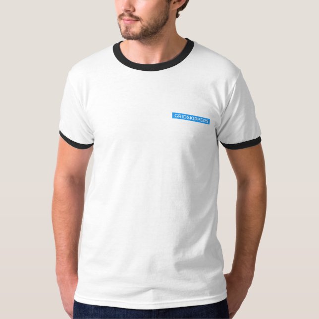 GRIDSKIPPERS T-Shirt with Map and Sponsors (Front)