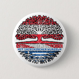 griech Österreichisch 6 Cm Round Badge