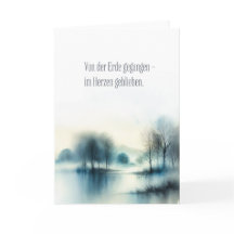 grief card "remained in the heart"