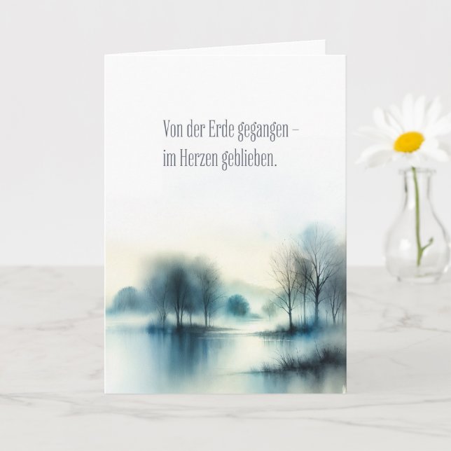 grief card "remained in the heart" (Small Plant)