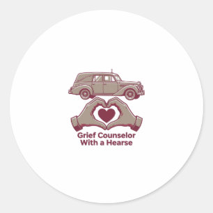 Grief Counsellor With a Hearse Sticker