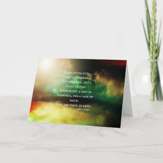 GRIEF never ends Card