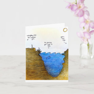 grief, recovery, sickness, hardship card