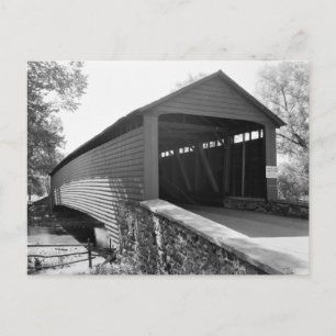 Griesemer Mill Covered Bridge Postcard