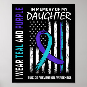 Grieving Daughter Suicide Awareness Prevention Ame Poster