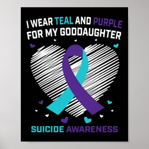 Grieving Gifts Loss Goddaughter Suicide Awareness Poster