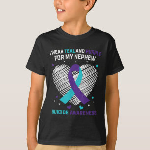 Grieving Gifts Loss Of Nephew Suicide Awareness Pr T-Shirt